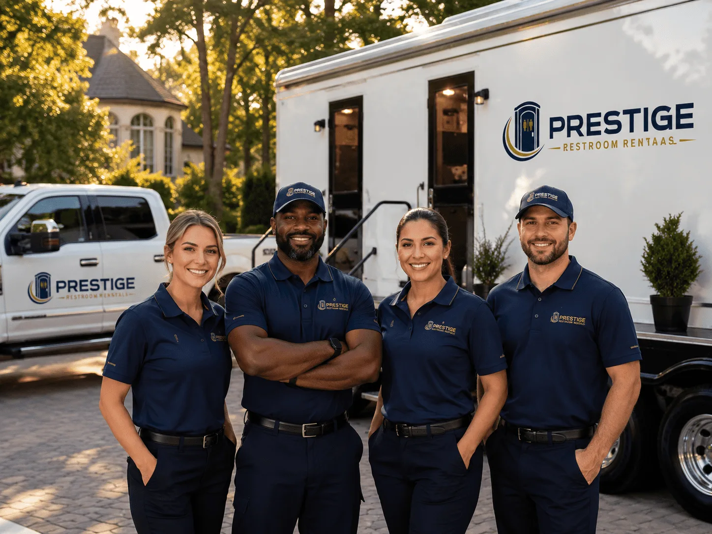 Trusted Luxury Portable Restrooms company in Diamond, OH